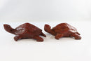 Pair of Asian Style Carved Wood Turtle Figures 4 1/4" Long product image for Just Stuff I Sell, clear front view, neutral background, original listing photo, optimized descriptive alt text, centered composition variant 6