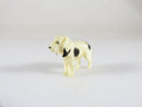 Old Figurine of an English Foxhound Dog Handmade Okimono 1" x 3/4" product image for Just Stuff I Sell, clear front view, neutral background, original listing photo, optimized descriptive alt text, centered composition variant 2
