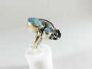 Lovely Opal Doublet Sterling Silver Native American Style Statement Ring Sz 7.25 product image for Just Stuff I Sell, clear front view, neutral background, original listing photo, optimized descriptive alt text, centered composition variant 2