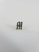 Letter M Ring Insert for Signet Monogram Rings Hardstone Ring Letter M 7.46mm product image for Just Stuff I Sell, clear front view, neutral background, original listing photo, optimized descriptive alt text, centered composition