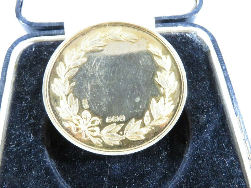 Circa 1912 Alexander Clark Co LTD Gold Washed Sterling Silver Agriculture Medal product image for Just Stuff I Sell, clear front view, neutral background, original listing photo, optimized descriptive alt text, centered composition variant 4