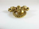 Victorian Double Griffin Brooch Ruby Eyes Archaeological Revival Style Gold