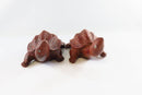 Pair of Asian Style Carved Wood Turtle Figures 4 1/4" Long product image for Just Stuff I Sell, clear front view, neutral background, original listing photo, optimized descriptive alt text, centered composition variant 5