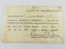 Sept 20 1941 State of Missouri Driver's License for L.P. Oliver Campbell MO product image for Just Stuff I Sell, clear front view, neutral background, original listing photo, optimized descriptive alt text, centered composition