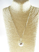 Unusual 3D Apple Pendant with 20" Box Chain Sterling Silver Necklace product image for Just Stuff I Sell, clear front view, neutral background, original listing photo, optimized descriptive alt text, centered composition variant 10