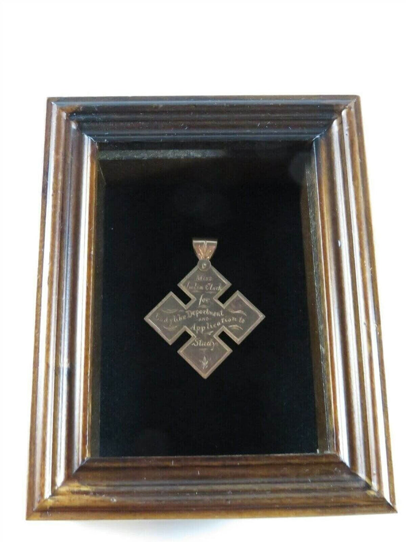 1888 Gold St Josephs Academy Wheeling West Virginia Lady Like Deportment & Study product image for Just Stuff I Sell, clear front view, neutral background, original listing photo, optimized descriptive alt text, centered composition variant 12