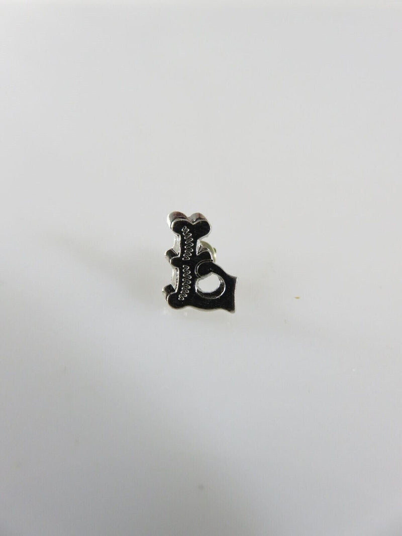 Letter L Ring Insert for Signet Monogram Rings Hardstone Ring Letter L 8.14mm product image for Just Stuff I Sell, clear front view, neutral background, original listing photo, optimized descriptive alt text, centered composition