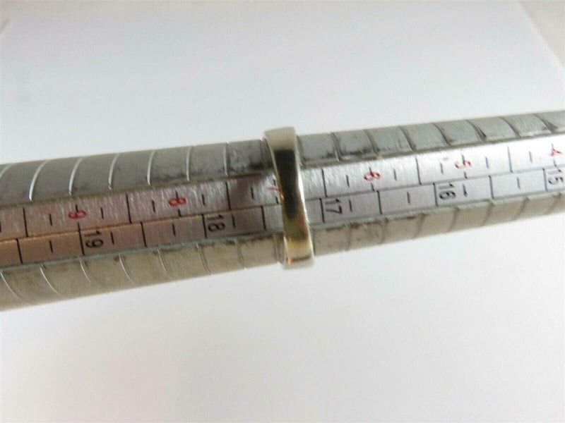 10K White Gold Unisex Round Cabochon Blue Star Sapphire Ring Size 6.75 product image for Just Stuff I Sell, clear front view, neutral background, original listing photo, optimized descriptive alt text, centered composition variant 7