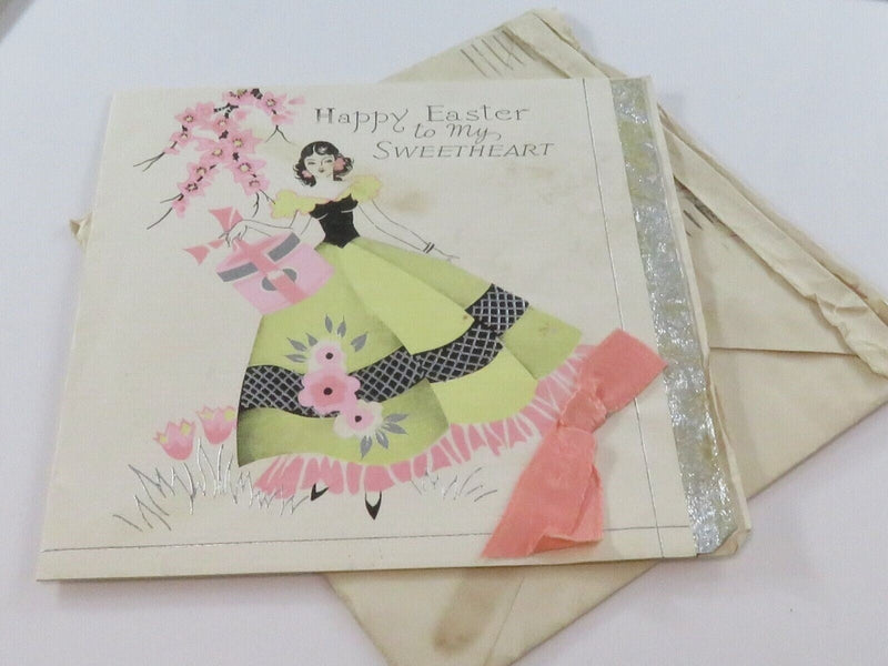 A Collection of c1940 Greeting Cards Christmas, New Baby, Easter, Thinking of Yo product image for Just Stuff I Sell, clear front view, neutral background, original listing photo, optimized descriptive alt text, centered composition variant 10