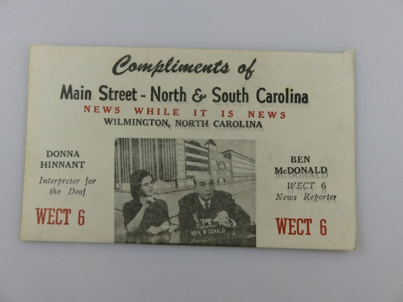 WECT 6 News Wilmington NC Donna Hinnant Ben McDonald News While it is News product image for Just Stuff I Sell, clear front view, neutral background, original listing photo, optimized descriptive alt text, centered composition
