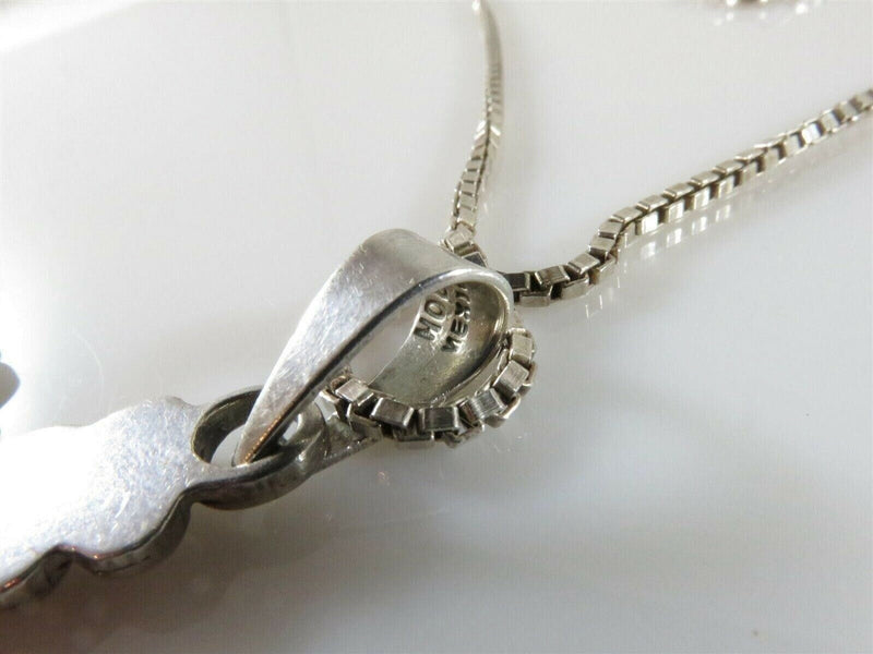 Vintage Beaded Cross 3" x 2" with 24" Box Chain House of Bangles Sterling product image for Just Stuff I Sell, clear front view, neutral background, original listing photo, optimized descriptive alt text, centered composition variant 6