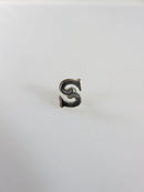 Letter S Ring Insert for Signet Monogram Rings Hardstone Ring Letter S 8.22mm product image for Just Stuff I Sell, clear front view, neutral background, original listing photo, optimized descriptive alt text, centered composition