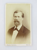 Unnamed Sitter Man in Suit Wager & Churchill Erie PA Cartes des Vista Antique Ph