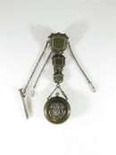 Rare Charles Oudin Palais Royal 52 Stem Wind Patented Half Hunter Pocket Watch product image for Just Stuff I Sell, clear front view, neutral background, original listing photo, optimized descriptive alt text, centered composition variant 2