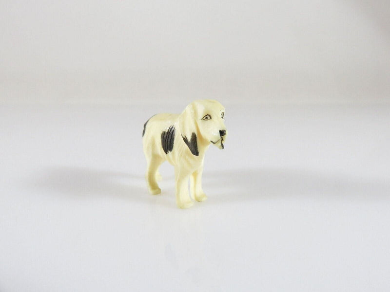 Old Figurine of an English Foxhound Dog Handmade Okimono 1" x 3/4" product image for Just Stuff I Sell, clear front view, neutral background, original listing photo, optimized descriptive alt text, centered composition variant 4
