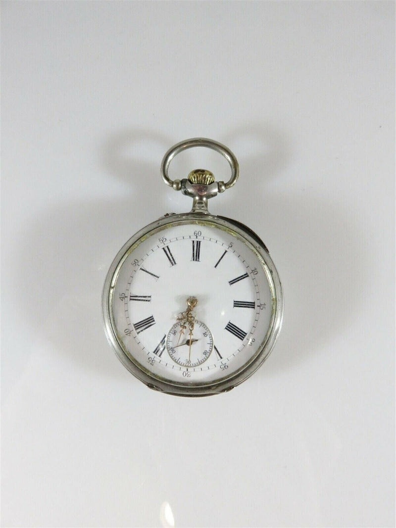 Besancon Pocket Watch La Bisontine Medaille D'OR Paris 1889 Boulat A Coutances product image for Just Stuff I Sell, clear front view, neutral background, original listing photo, optimized descriptive alt text, centered composition variant 3