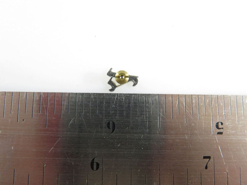 Letter A Ring Insert for Signet Monogram Rings Hardstone Ring Letter A 8.02mm product image for Just Stuff I Sell, clear front view, neutral background, original listing photo, optimized descriptive alt text, centered composition variant 3