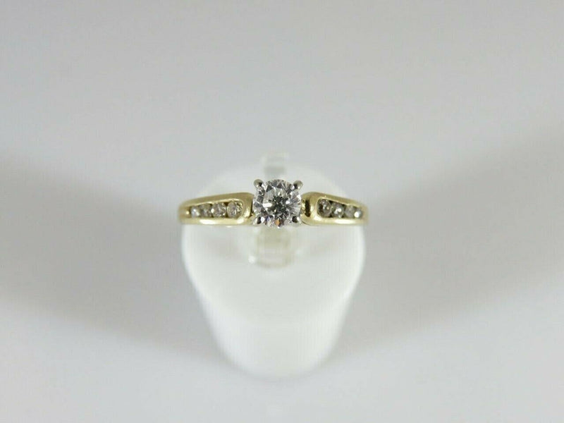 14K Diamond Engagement Ring .25 CTW Engagement Ring Size 7.25