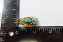 Navajo 14K Turquoise Watch Tips George & Nusie Henry Timex Quartz Watch product image for Just Stuff I Sell, clear front view, neutral background, original listing photo, optimized descriptive alt text, centered composition variant 7