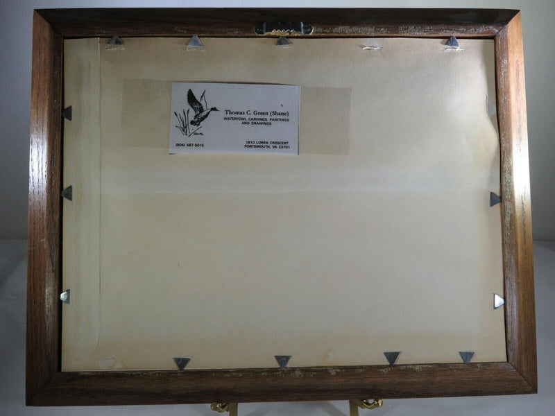 Sunken Boat Waterfowl Watercolor by Thomas C Green (Shane) Portsmouth VA product image for Just Stuff I Sell, clear front view, neutral background, original listing photo, optimized descriptive alt text, centered composition variant 3