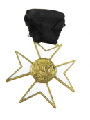 Rare Horstmann Signed Knights Templar Order of Malta Medal Membership Medal product image for Just Stuff I Sell, clear front view, neutral background, original listing photo, optimized descriptive alt text, centered composition