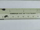 Vintage 12 Inch Triangular Drafting Scale Ruler Lot of 4 Staedtler Mars K&E Central 932 Prince Architectural Engineering