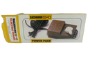 Bachmann Model 6607 power pack controller with power cord and terminal wire leads