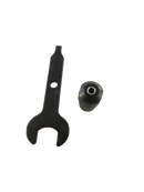 Used Dremel collet wrench and metal collet accessory pair