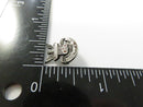 Sterling Silver US Department of the Navy 20 Years Civilian Service Award Lapel Pin HLP with Blue Hinged Display Case
