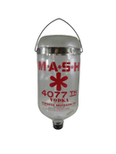 M*A*S*H 4077th Vodka IV-Drip Dispenser Bottle by Hawkeye Distilling Co. approx. 9" — front view