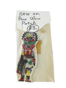 Morning Kachina Embroidered Sewing Patch Vintage NOS Applique 5.25 Inch Original Package