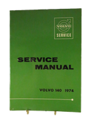 Volvo 140 Series Factory Service Manual 1974 TP 10867/1 (142/144/145) — front view