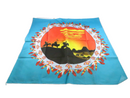 Hav-A-Hank 50% Cotton / 50% Polyester Western Print Scarf Made in USA ~21″ Square