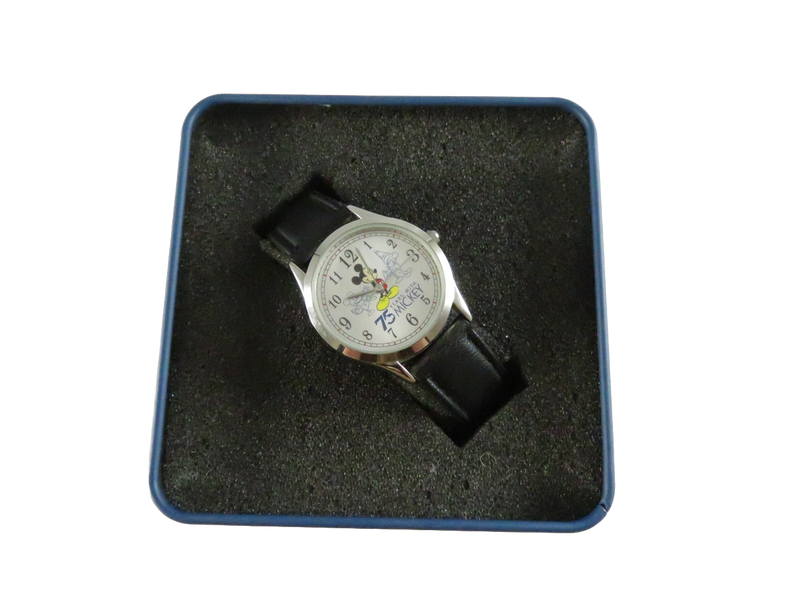 Disney 75 Years with Mickey Commemorative Watch with Tin