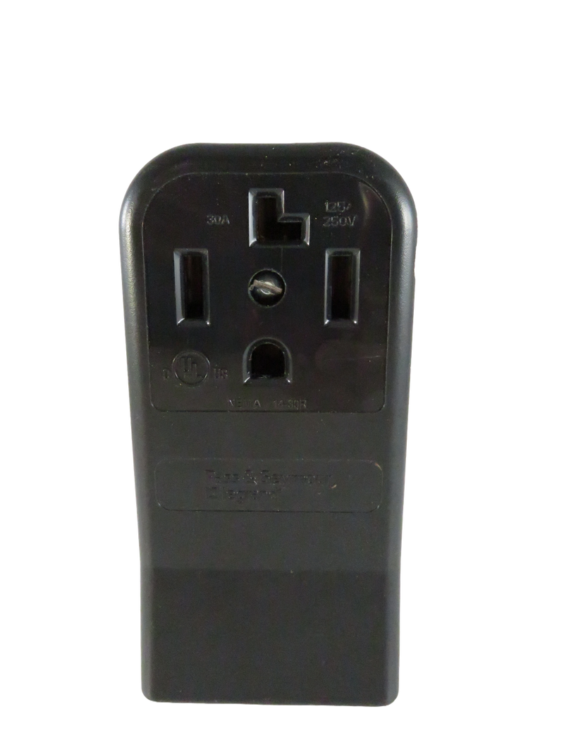 Pass & Seymour NEMA 14-30R 30A Dryer Receptacle – Used Contractor Removed — front view