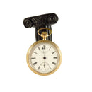 New York Standard Watch Co Grade 61 Model 9 Open Faced Pocket Watch For Repair — Watches • Gold • Ruby, Sapphire — front view