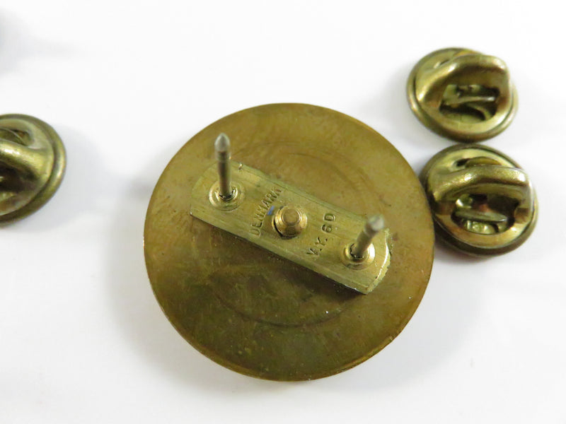 U.S. Army Infantry & Enlisted “U.S.” Collar Disk Pair Denmark MK60 Vietnam Era