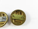 U.S. Army Enlisted “U.S.” Collar Disk Pair DOMAR Vietnam Era Brass