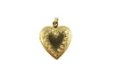 Bojar Photo Locket Heart Pendant in 12K Gold Fill 3/4" — Jewelry & Watches:Vintage & Antique Jewelry:Costume:Victorian, Edwar