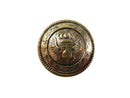 Spanish Military Uniform Button Habsburg Eagle Bourbon Crown Laurel Wreath 22.72mm c1880–1950