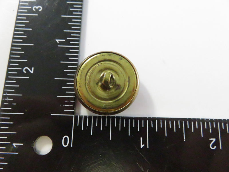 Spanish Military Uniform Button Habsburg Eagle Bourbon Crown Laurel Wreath 22.72mm c1880–1950