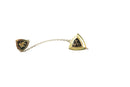 Vintage Phi Lambda Sigma Pin Gold Filled MACO — Gold — front view