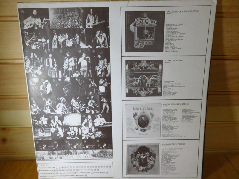 c1970 In Concert The Nitty Gritty Dirt Band Huge LP Bonus Concert Poster 28" x 52"