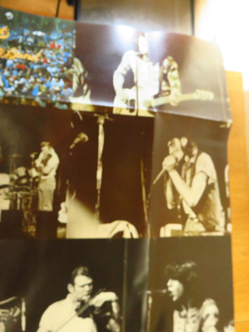 c1970 In Concert The Nitty Gritty Dirt Band Huge LP Bonus Concert Poster 28" x 52"