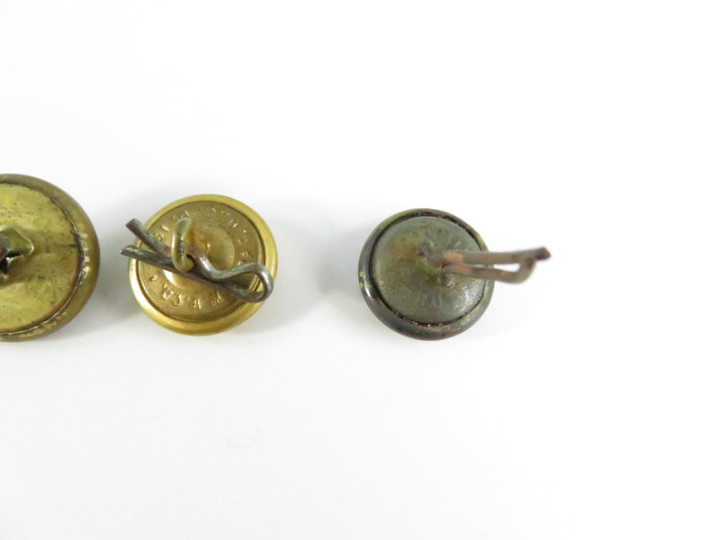 15-Piece U.S. Military Uniform Button Assortment – Mixed Makers & Eras – Great Seal & Service Designs