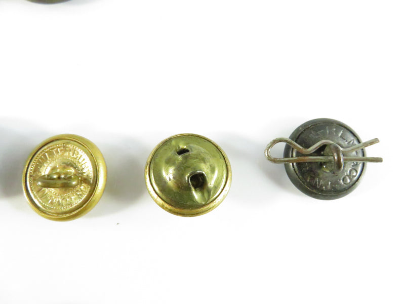 15-Piece U.S. Military Uniform Button Assortment – Mixed Makers & Eras – Great Seal & Service Designs