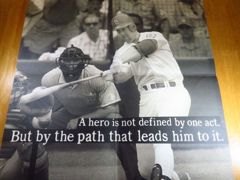 Mark McGwire Poster A Hero is Not Defined By One Act 70 Home Runs