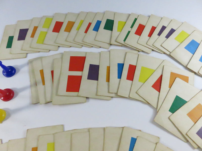 c1955 Candy Land Game Cards and Pawns Replacement Set