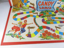 Candy Land Replacement Game Board c.1954 – Early Milton Bradley Edition – 16 1/4 Inches