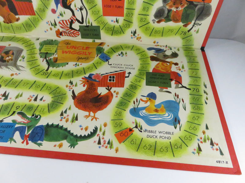 Uncle Wiggily Game Board c1961 Replacement Board 16¼ Inch Vintage Howard R. Garis Design